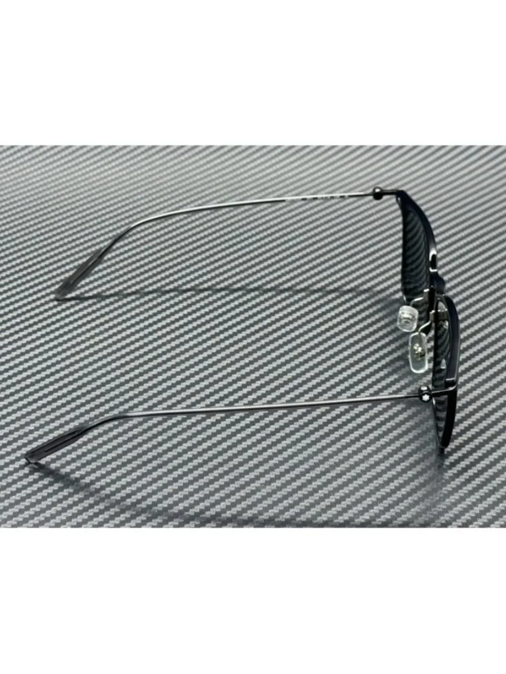 New Montblanc Men Black Sunglasses 52-18-145